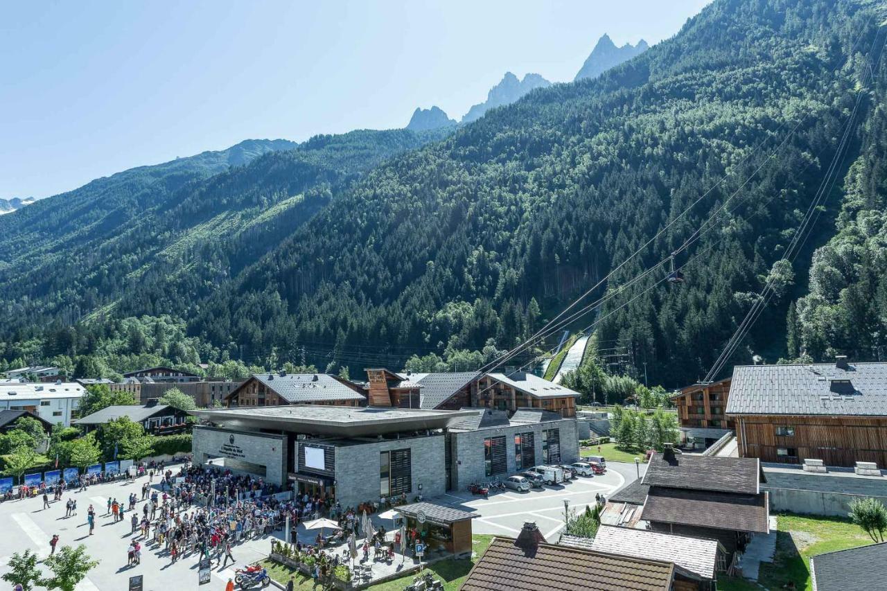 Apartment Midi Loft - A Central Chamonix Mountain Haven Exterior foto